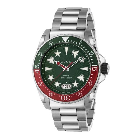 green and red gucci watch